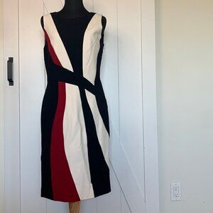 Etcetera dress work career event multi color sz 8
